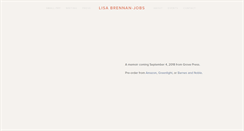 Desktop Screenshot of lisabrennanjobs.net